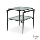 Armory end table cutout