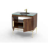 Camden single vanity open 4