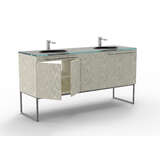 Jasper double vanity open