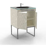 Jasper petite vanity open