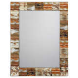 1608smallfauxhornrectangularmirror horn