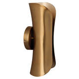 4caps scab 1910capsulewallsconce antiquebrass side unlit