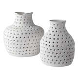 7poru smwh 7poro vawh 1904porousvases whiteceramic groupshot