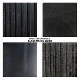 Black mango wood finish%20close%20ups 4variations