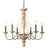 Ch3 ls 1904maybelchandelier washedwood&antiron lit