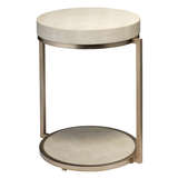 Lschesteriv 1908chesterroundsidetable ivoryshagreen&champagne
