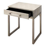 Lskainstiv 1908kainsidetable ivoryshagreen&champagne draweropen