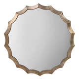 M3 ls 1904roundscallopedmirror antsilvermetal